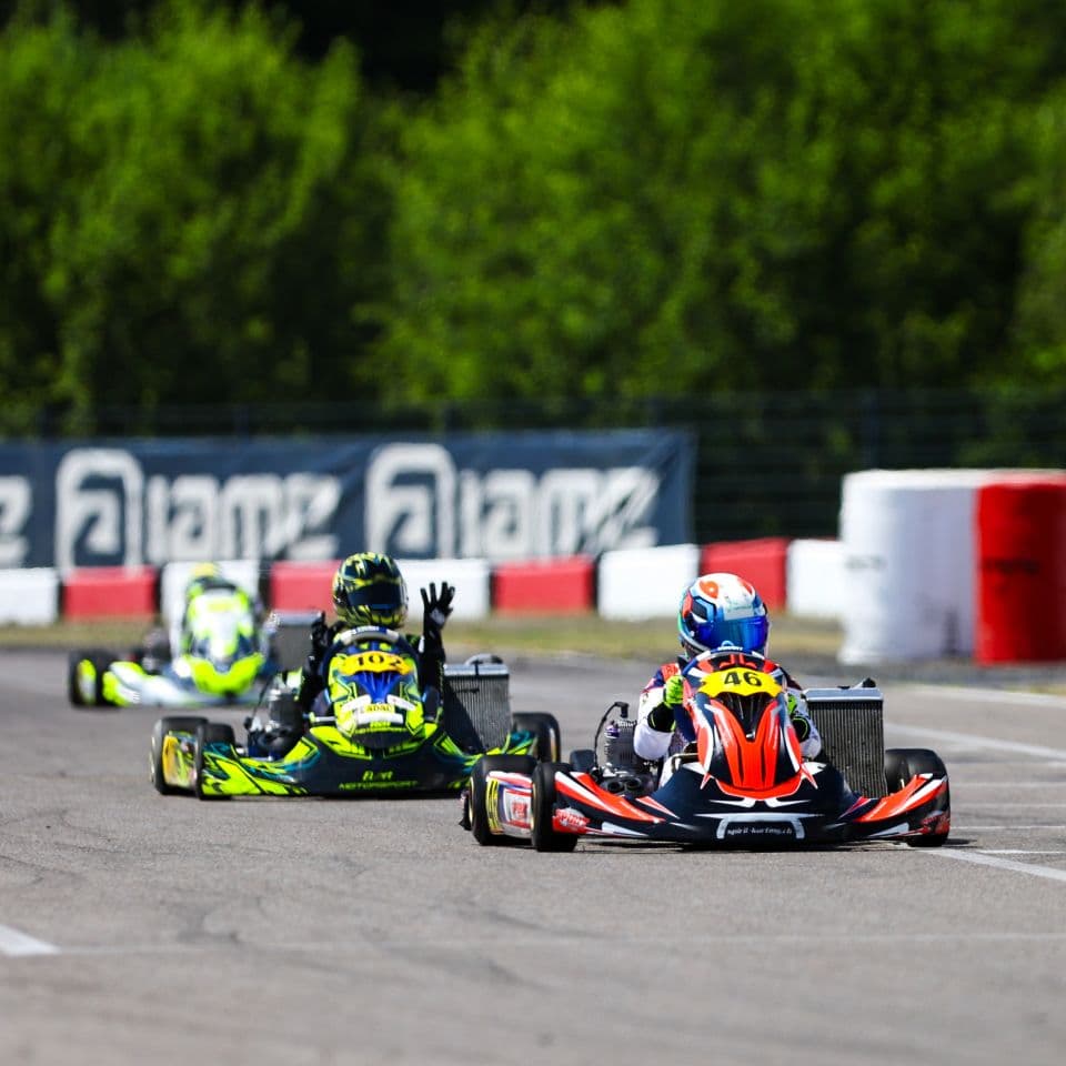 Pierwszy juniorski finał IAME Euro Series! Staś Ziarko z cennym doświadczeniem po rundzie w Wackersdorfie